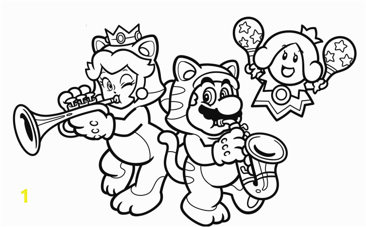 Super Mario 3d World Coloring Pages Super Mario 3d Coloring Pages 2 by Jennifer
