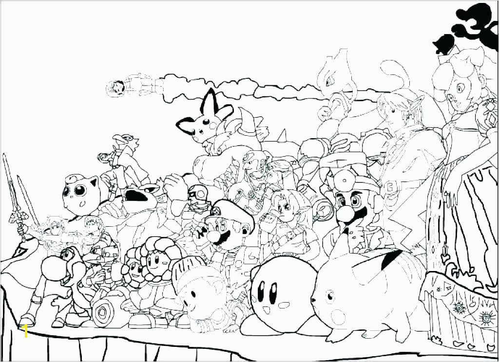 Super Smash Brothers Coloring Pages Super Coloring Pages Free Printable Mario Bros – Usinesfo