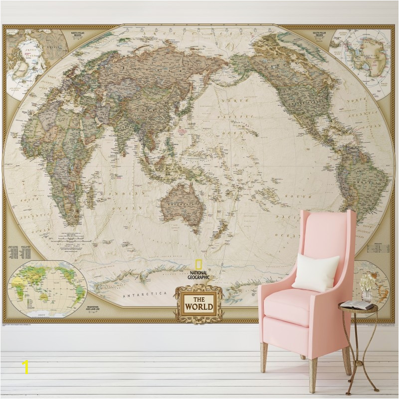 Vintage World Map Wall Mural Us $9 4 Off Custom Wall Mural World Map Wallpaper Retro Nostalgia Nautical Route Bedroom Study Room 3d Stereo Bathroom Wallpaper In Wallpapers