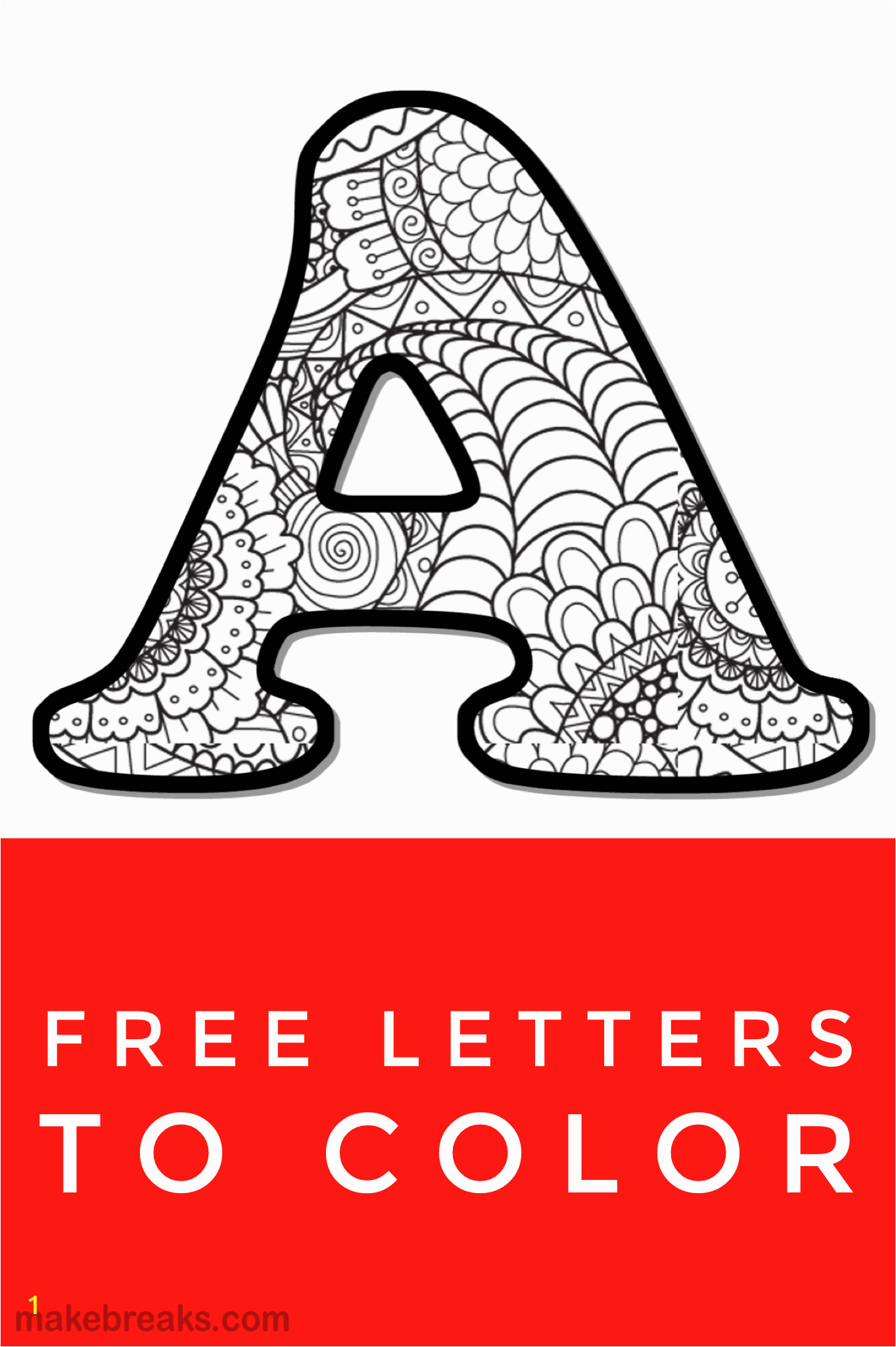 Alphabet Coloring Pages Free Printable Printable Letter Alphabet Coloring Pages Kids
