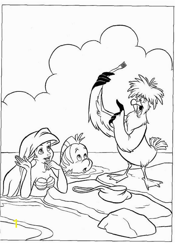 Coloring Pages Disney Little Mermaid Ariel the Little Mermaid Coloring Pages