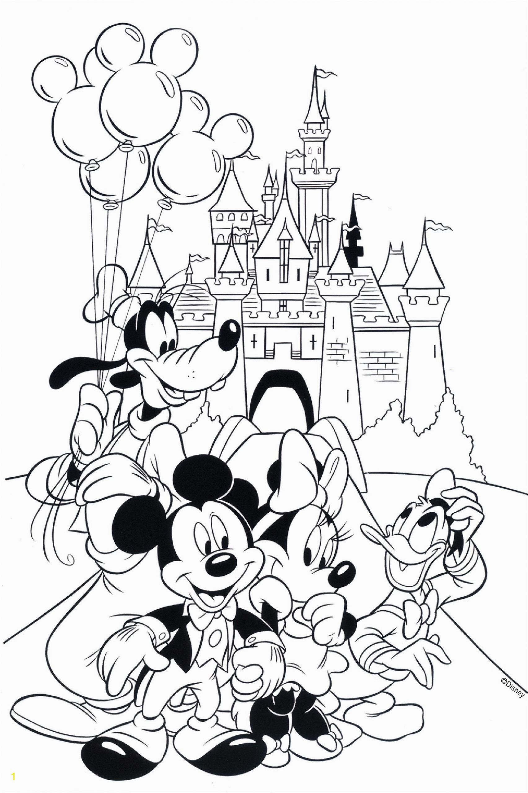Coloring Pages Disney Mickey Mouse Free Children S Colouring In Ð² 2020 Ð³ Ñ