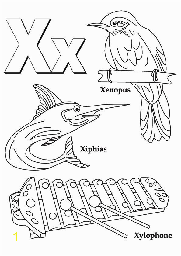 Coloring Pages for Letter X top 10 Letter X Coloring Pages Your toddler Will Love to
