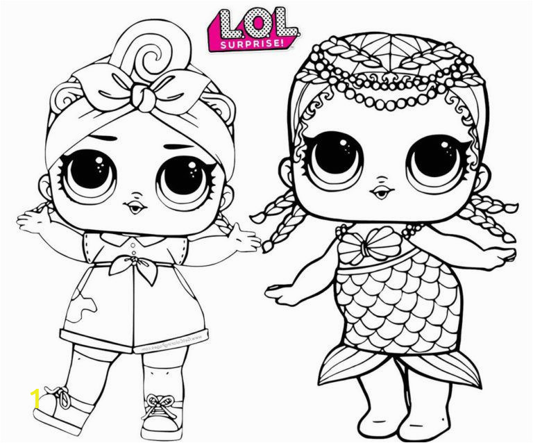 Coloring Pages Lol Dolls Printable Sweet and Cute Lol Surprise Coloring Pages for Doll