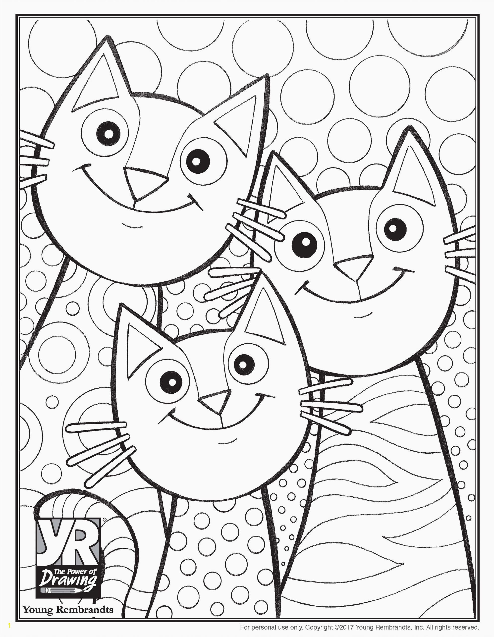 Coloring Pages Of Cats Printable Spirit Animal Coloring Pages New Cats Coloring Page
