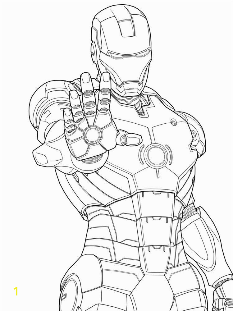 Detailed Iron Man Coloring Pages Iron Man Marvel Iron Man Coloring Pages Free Printable for
