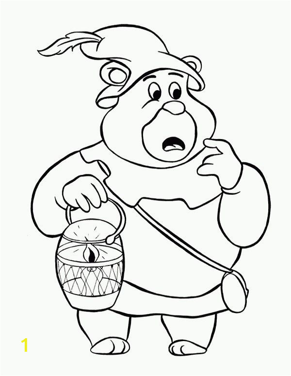 Disney Gummi Bears Coloring Pages Gummi Bears Coloring Pages 2
