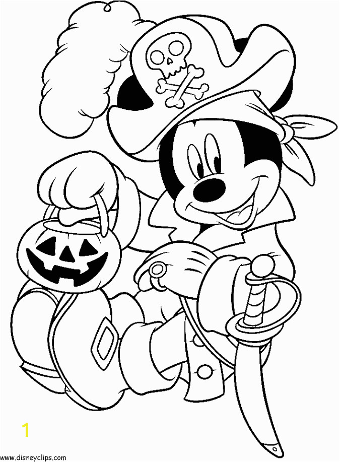 Disney Halloween Coloring Pages Pdf Free Disney Halloween Coloring Sheets with Images