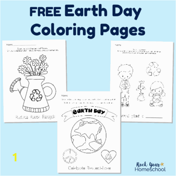 Free Earth Day Coloring Pages product 1