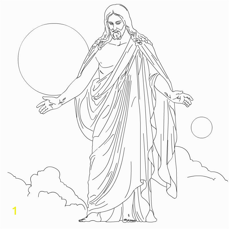Free Printable Coloring Pages Of Jesus Free Printable Jesus Coloring Pages for Kids with Images