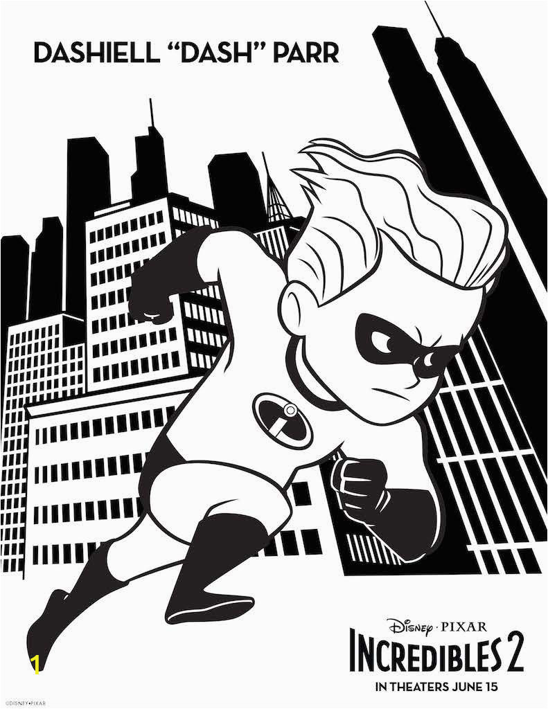 Free Printable Incredibles Coloring Pages Incredibles 2 Free Printable Coloring Sheets