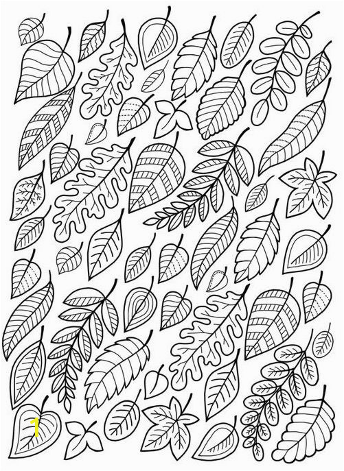 Free Printable Leaf Coloring Pages Falling Leaves Coloring Page • Free Printable Ebook Adult
