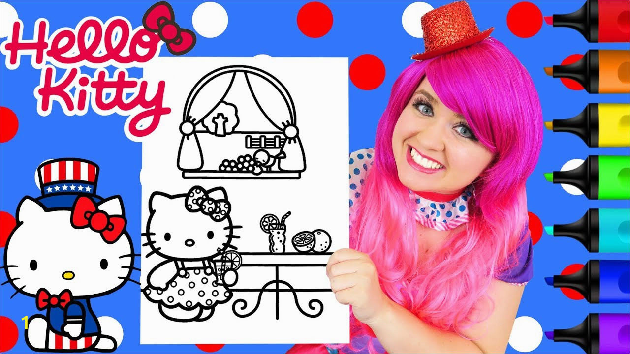 full sanrio pig coloring coloring hello kitty 4th of july sanrio coloring page prismacolor