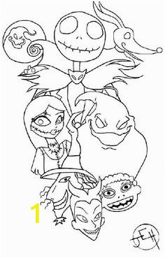 Nightmare before Christmas Coloring Pages 22 Best Coloring Nightmare before Christmas Images