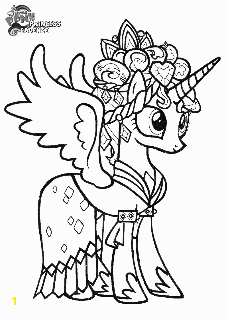 Www.my Little Pony Coloring Pages theme Prince Cadence – My Little Pony