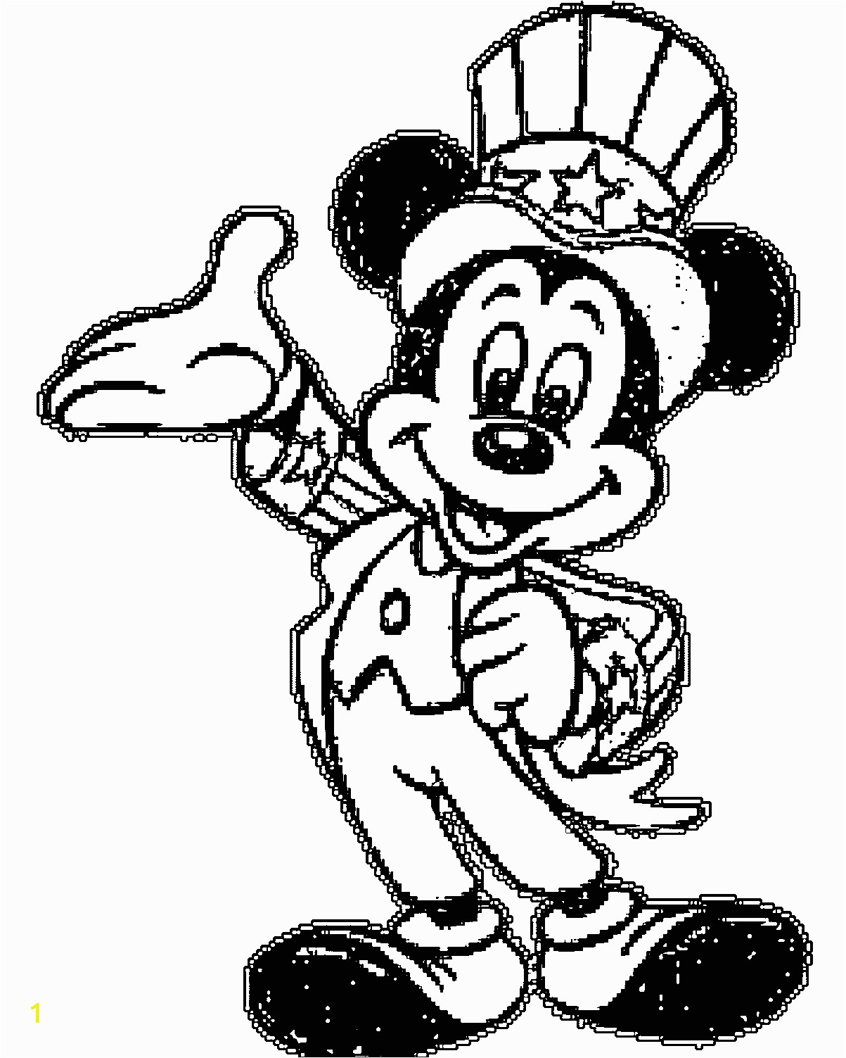 4th Of July Coloring Pages Disney July 4th Coloring Page Coloring Home