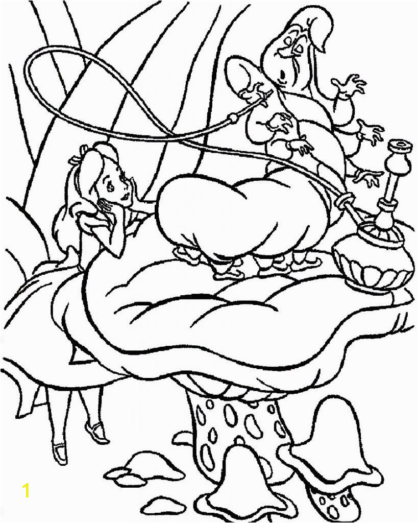 Alice In Wonderland Coloring Pages 2010 Free Printable Alice In Wonderland Coloring Pages for Kids