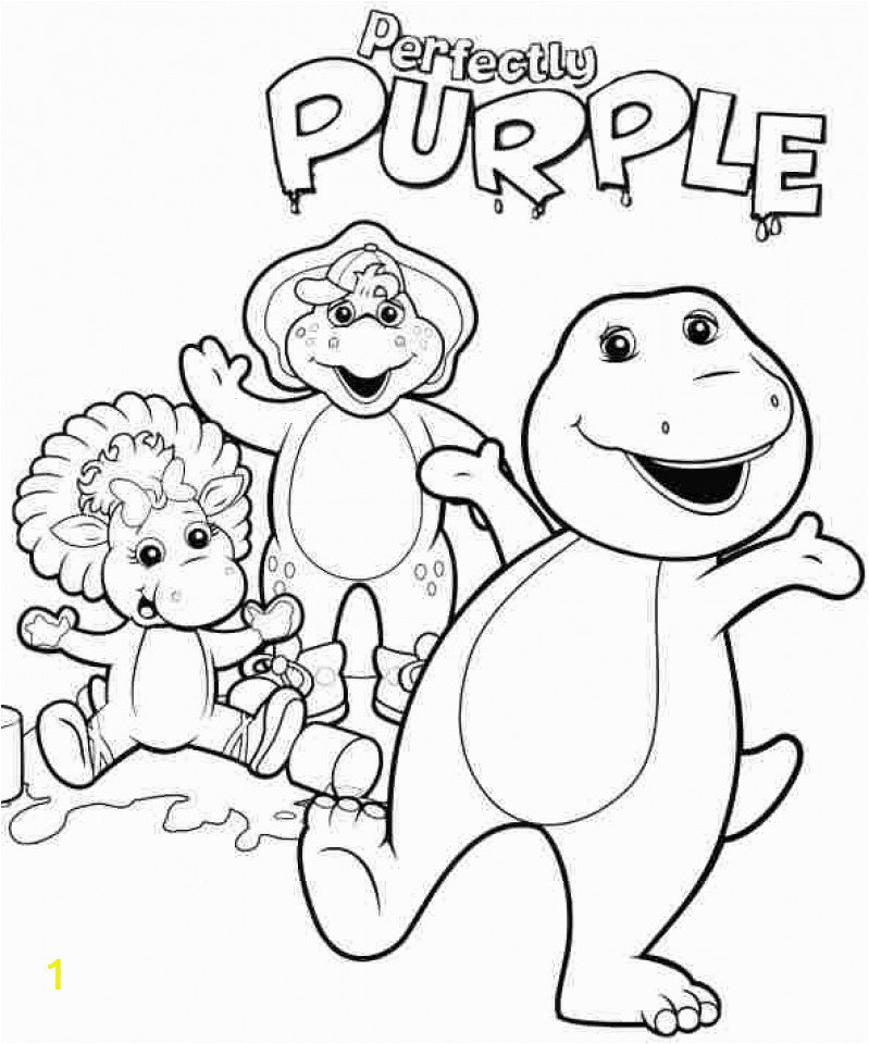 Barney and Friends Coloring Pages Free Get This Barney and Friends Coloring Pages Free to Print