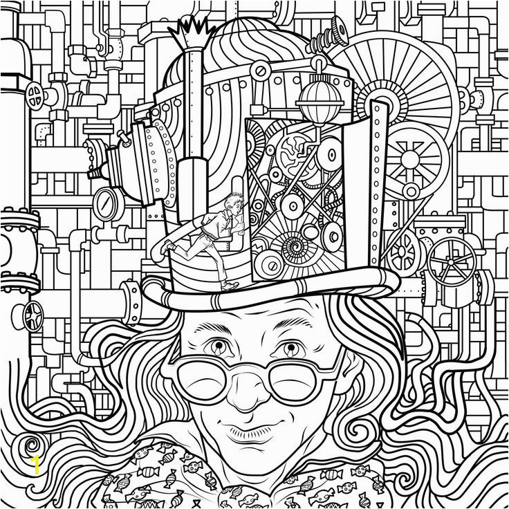 Charlie and the Chocolate Factory Coloring Pages | divyajanan