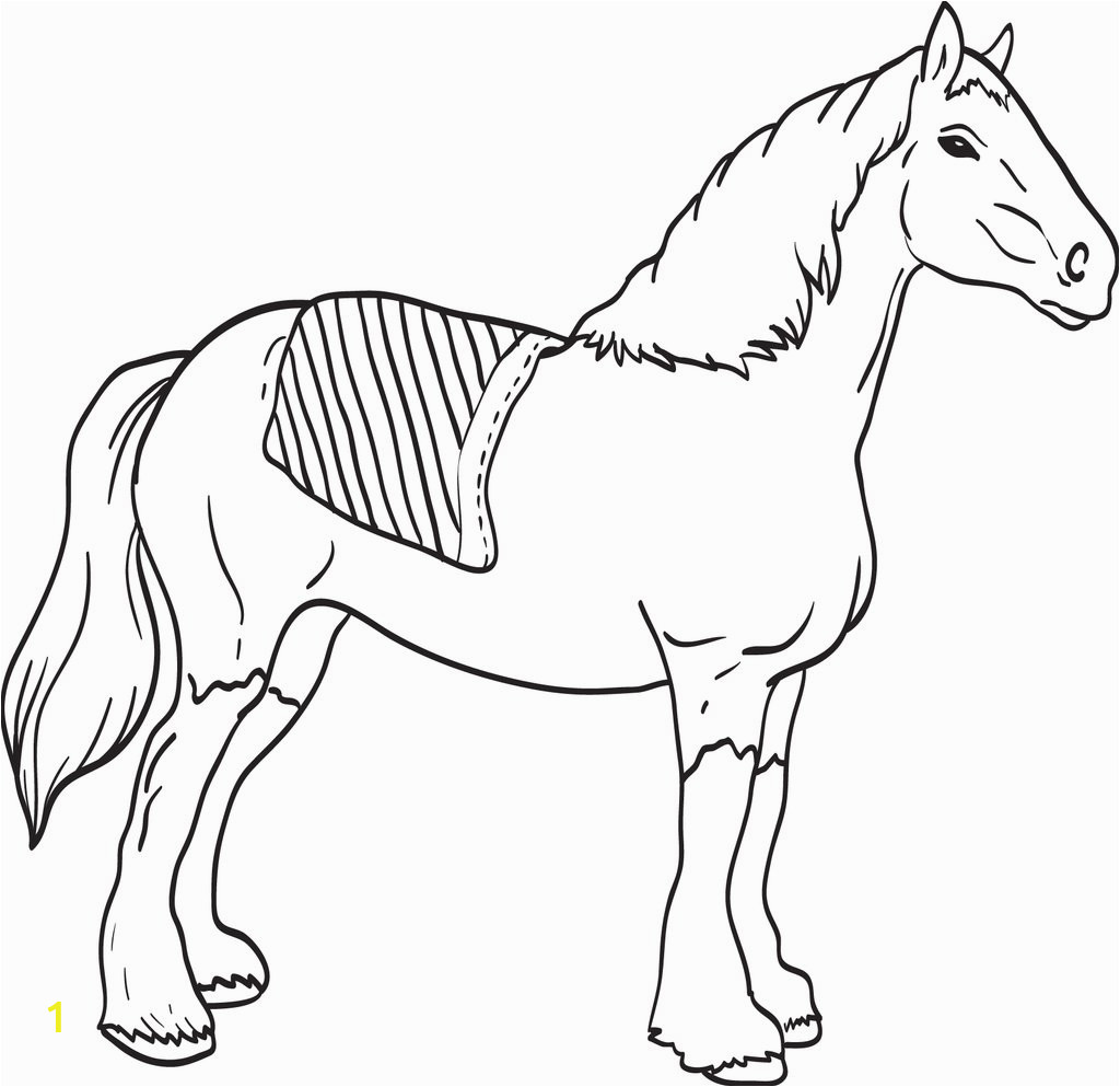 Clydesdale Horse Coloring Pages to Print Printable Clydesdale Coloring Page for Kids – Supplyme