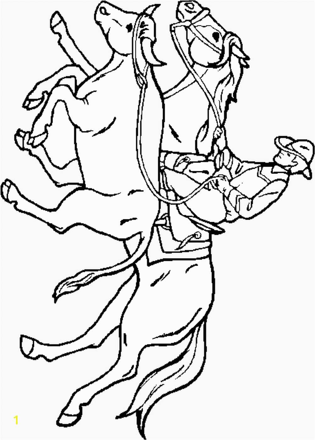 Cowboy Coloring Pages to Print Free Cowboy Coloring Pages