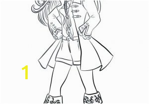 Descendants 3 Coloring Pages Audrey Evil | divyajanani.org