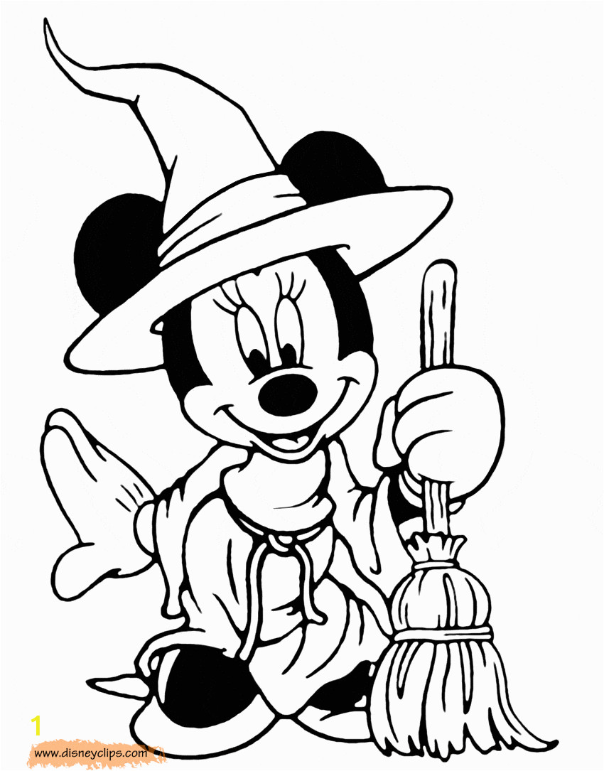Halloween Disney Coloring Pages to Print Disney Halloween Coloring Pages 4