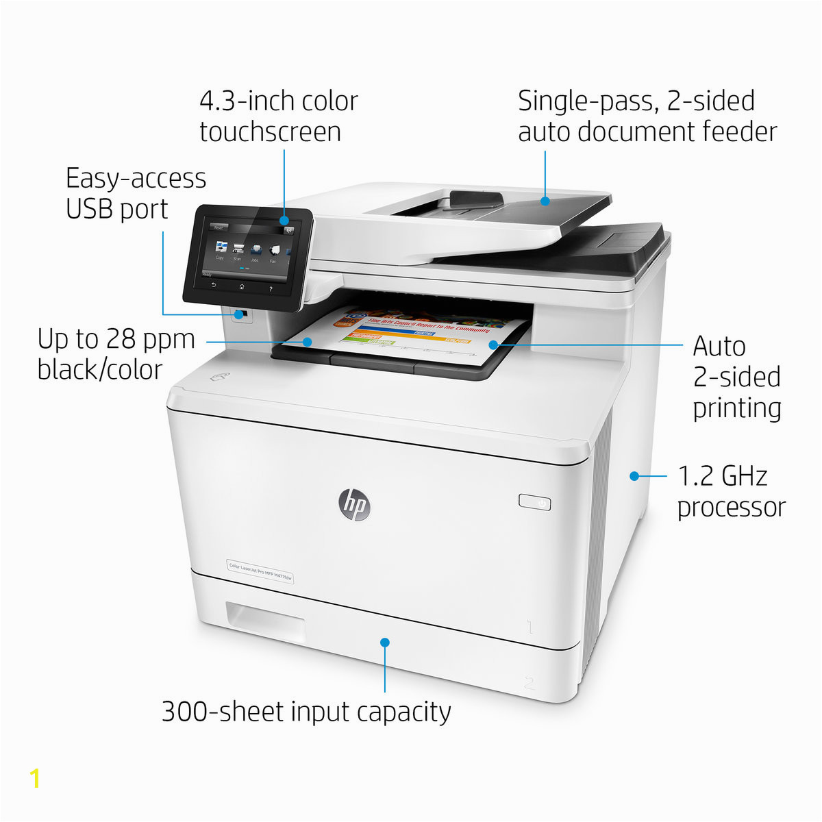 Hp mfp m477fdw настройка email