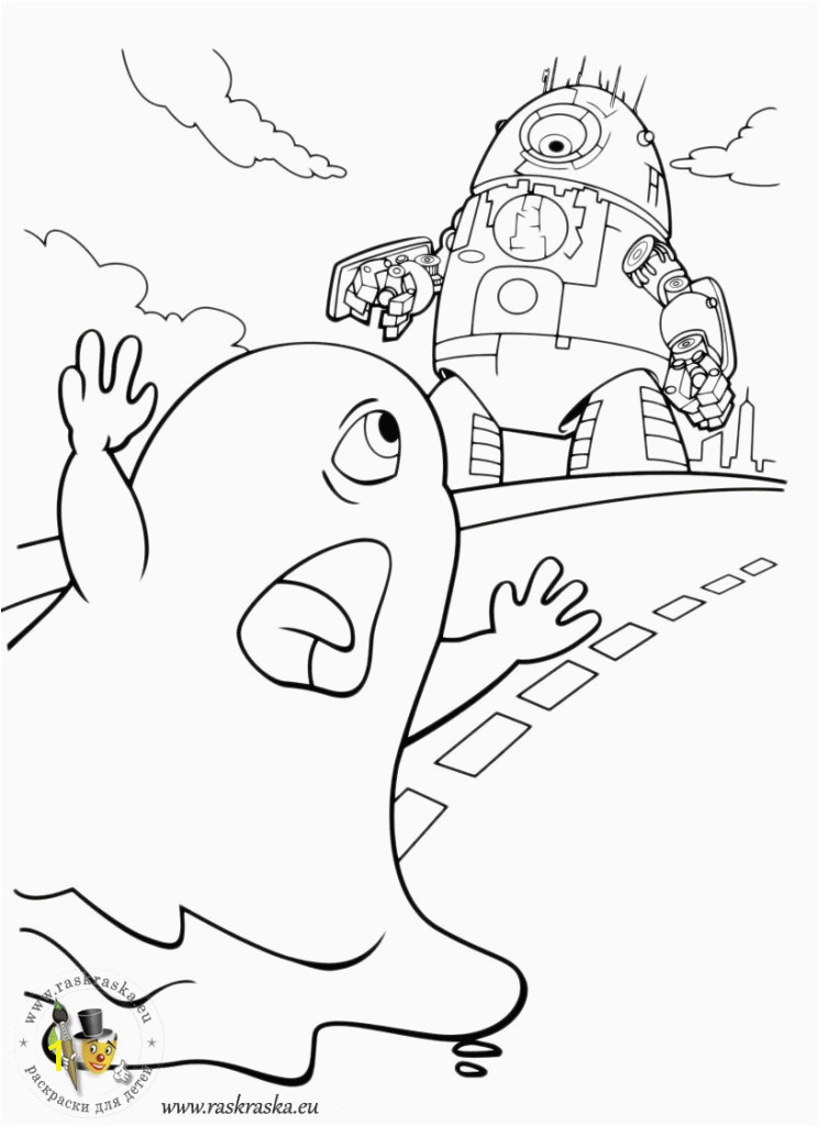 monsters vs aliens coloring pages