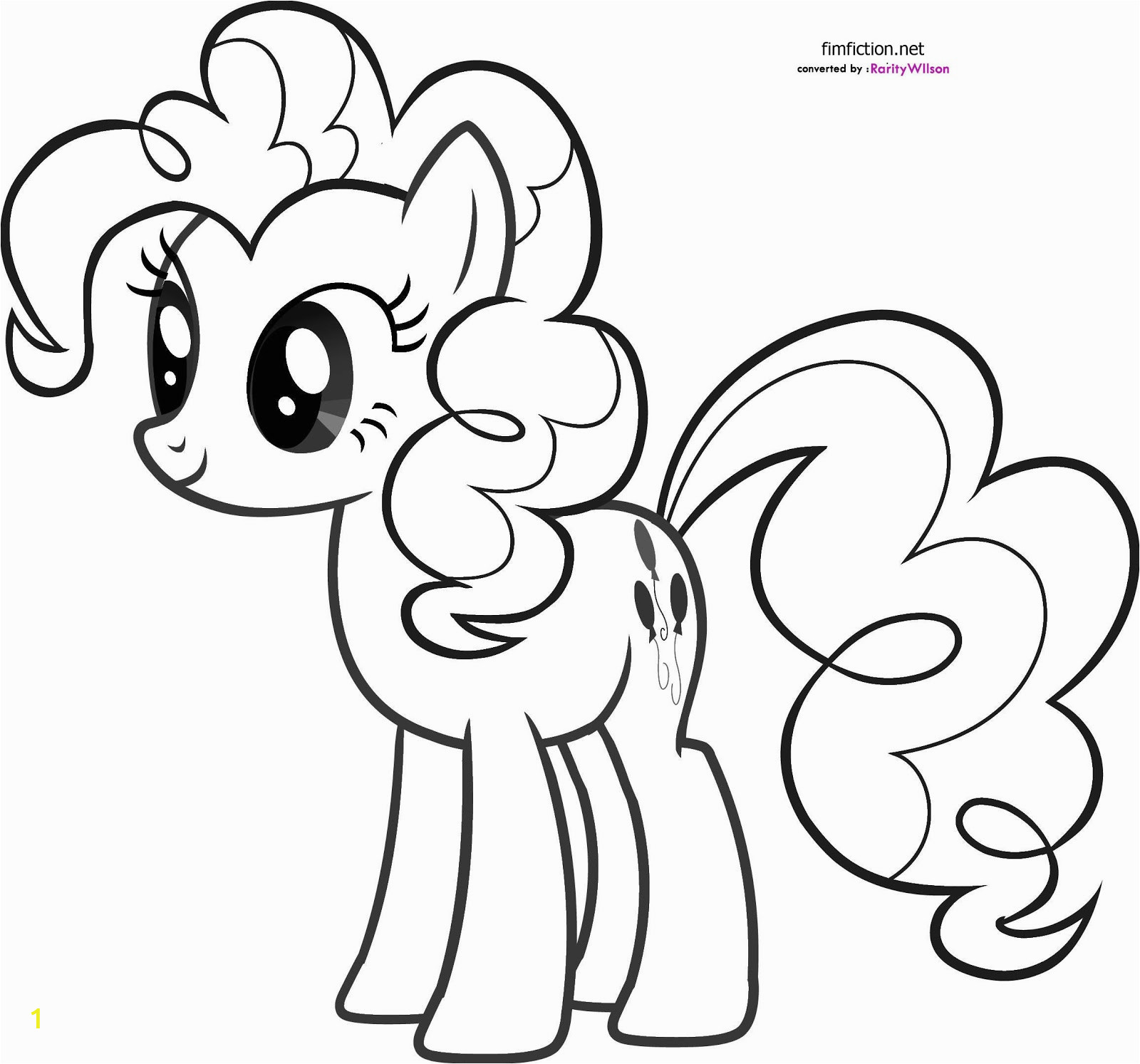My Little Pony Coloring Pages Pinkie Pie My Little Pony Coloring Pages