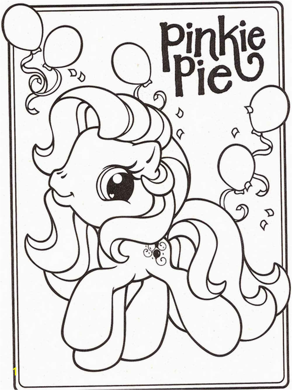 My Little Pony Coloring Pages Pinkie Pie My Little Pony Pinkie Pie Coloring Pages for Kids and