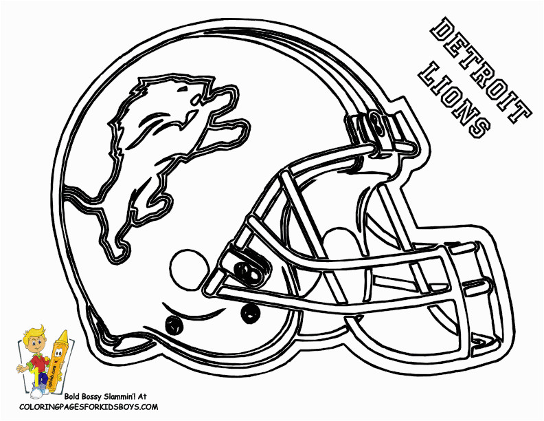 nfl helmet coloring page