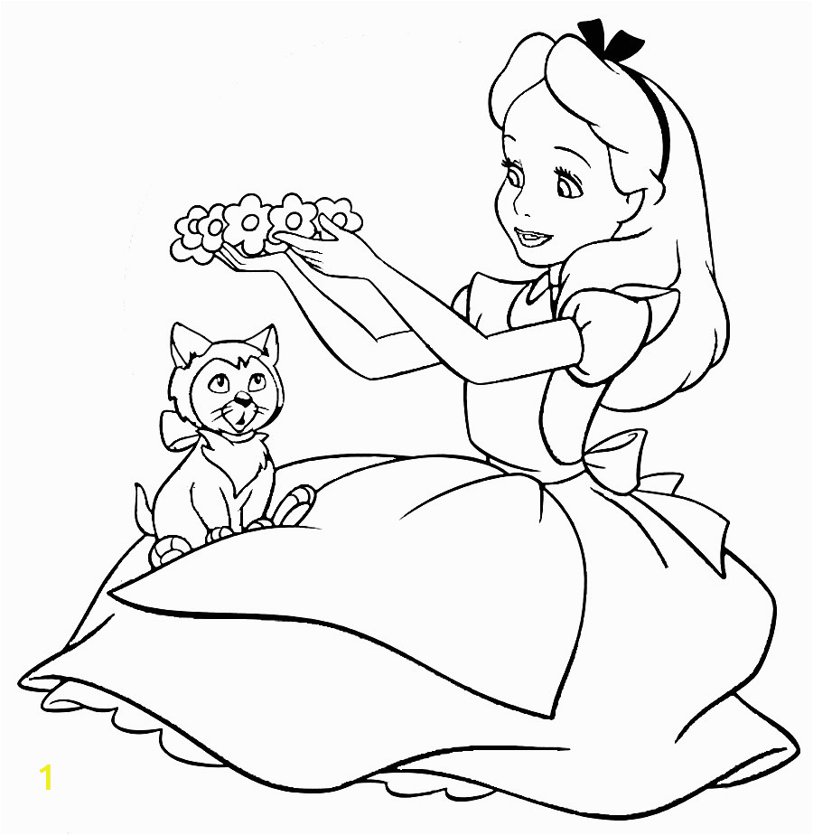 Printable Alice In Wonderland Coloring Pages Free Printable Alice In Wonderland Coloring Pages