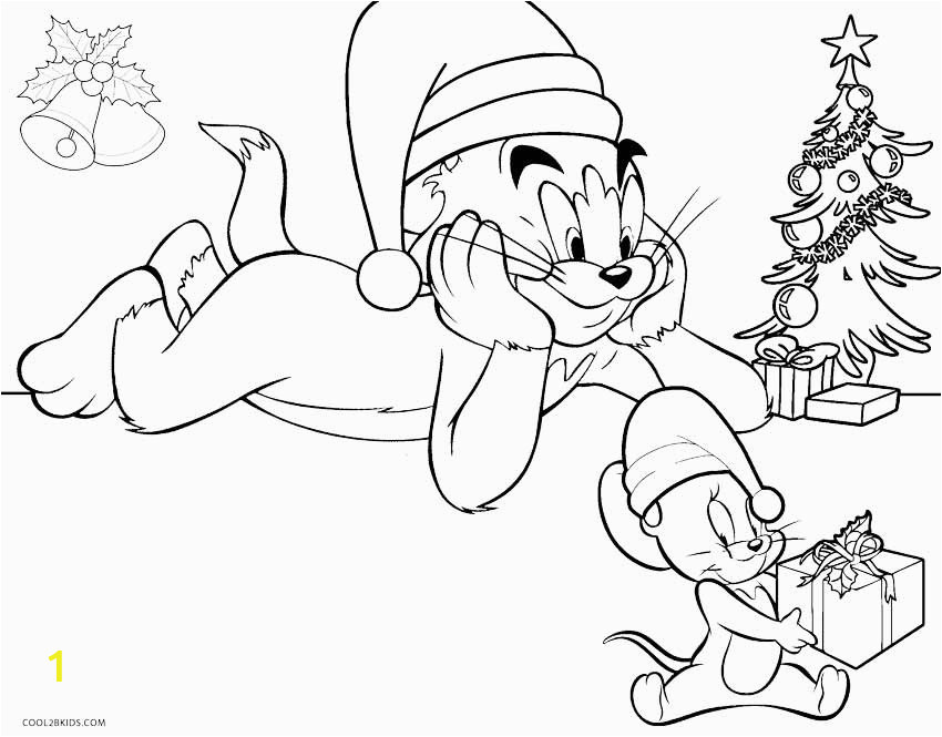 Printable tom and Jerry Christmas Coloring Pages Free Printable tom and Jerry Coloring Pages for Kids