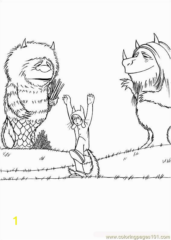 Where the Wild Things are Characters Coloring Pages 106 Best where the Wild Things are Images On Pinterest