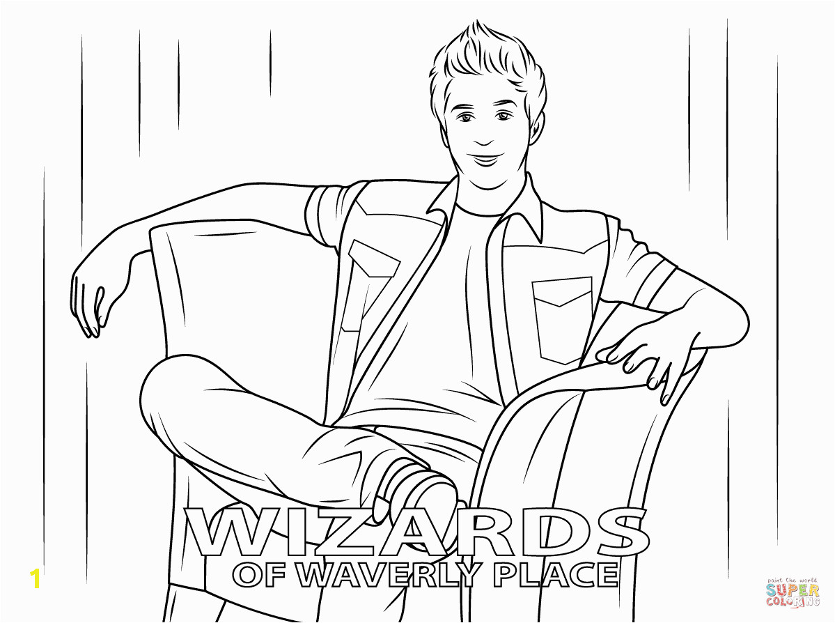 Wizards Of Waverly Place Coloring Pages | divyajanan
