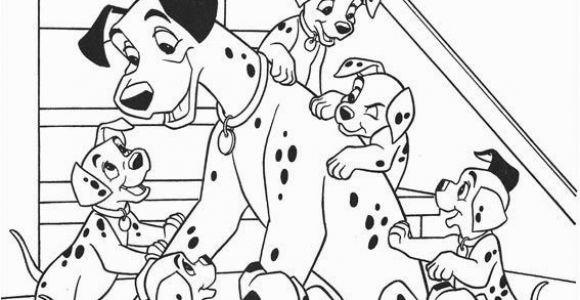 100 Dalmatians Coloring Pages 101 Dalmatians Coloring Picture Disney Coloring Pages