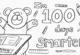 100 Days Of School Printable Coloring Pages 100th Day School Coloring Pages Free Coloring Home