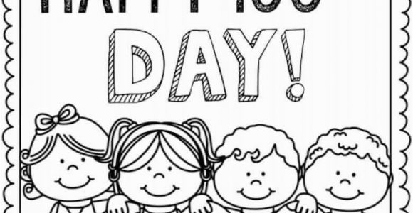 100 Days Of School Printable Coloring Pages Free Printable 100 Days School Coloring Pages – Scribblefun