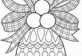 11×17 Coloring Pages Color Christmas Bell Coloring Page by Thaneeya