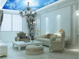 3d Wall Mural Painting Custom Murals 3d Blue Sky Ceiling Wallpaper Mural Wall