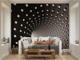 3d Wall Murals Uk Ohpopsi Abstract Modern Infinity Tunnel Wall Mural Amazon