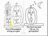 5 Little Pumpkins Sitting On A Gate Coloring Page Five Little Pumpkins Book Printable Halloween Pinterest