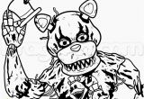 5 Nights at Freddy S Coloring Pages Image for Fnaf 4 Coloring Sheets Nightmar Freddy