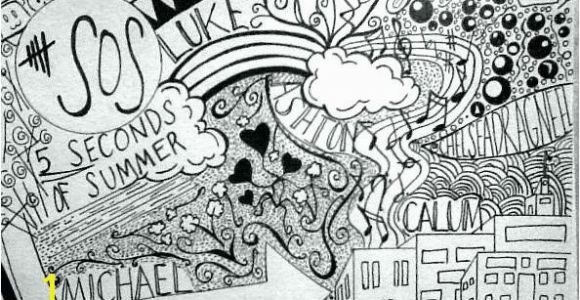 5 Seconds Of Summer Coloring Pages 5 Seconds Summer Coloring Pages 5 Seconds Summer Coloring Pages 5