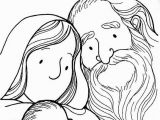 Abraham and Sarah Coloring Pages Sunday School Baby isaac Colouring Page