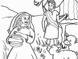 Abraham and Sarah Coloring Pages Sunday School isaac Marries Rebekah