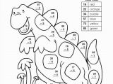 Adding and Subtracting Coloring Pages Math Double Digit Addition Coloring Worksheets Myscres