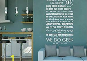 Adhesive Wall Decor Mural Sticker In This House We Do Vinyl Wall Sticker Mural Amazon