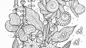 Adult Coloring Page butterfly butterflies and Bees Adult Coloring Page